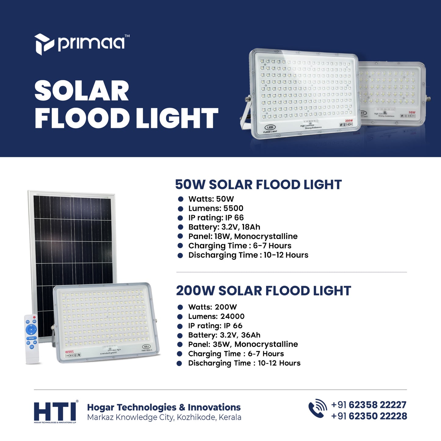 Solar Flood Light (50W)