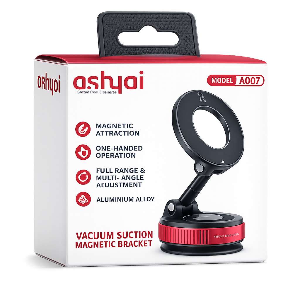 ashyai Magnetic Phone Holder – 360° Adjustable | Softibuy