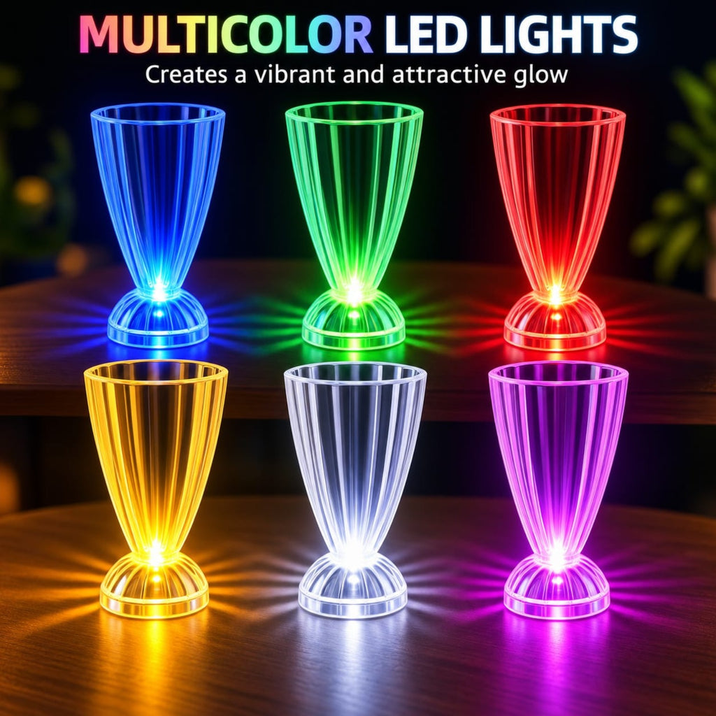 Wireless LED Juice Glass multicolor lights