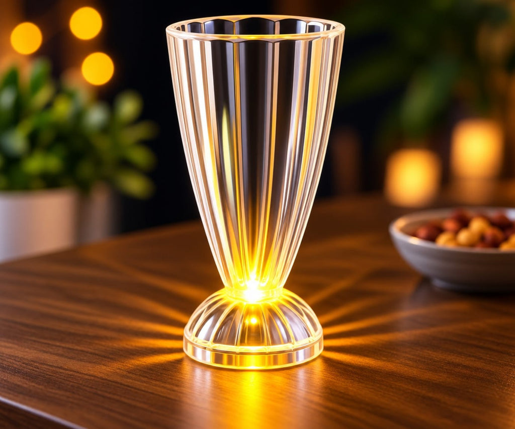 Wireless LED Juice Glass warm white