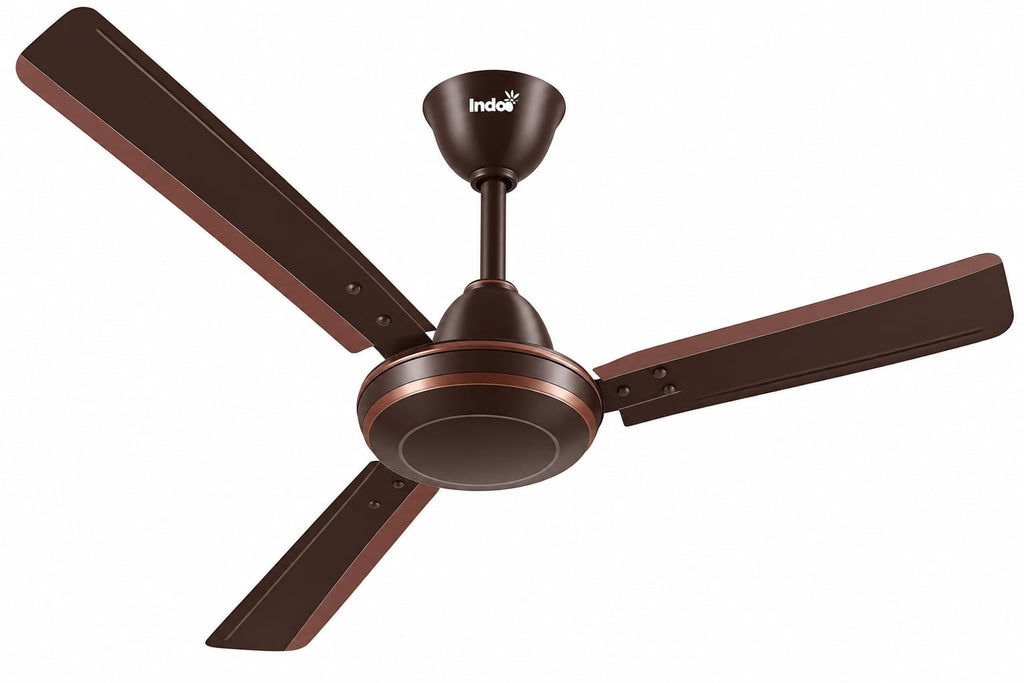 Indo Edge NX 5 Star Ceiling Fan Smoke Brown product image