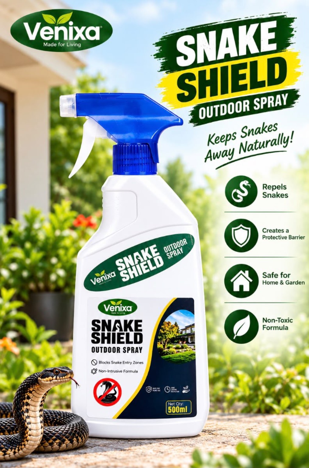 Venixa Snake Shield Outdoor Spray 500 ml