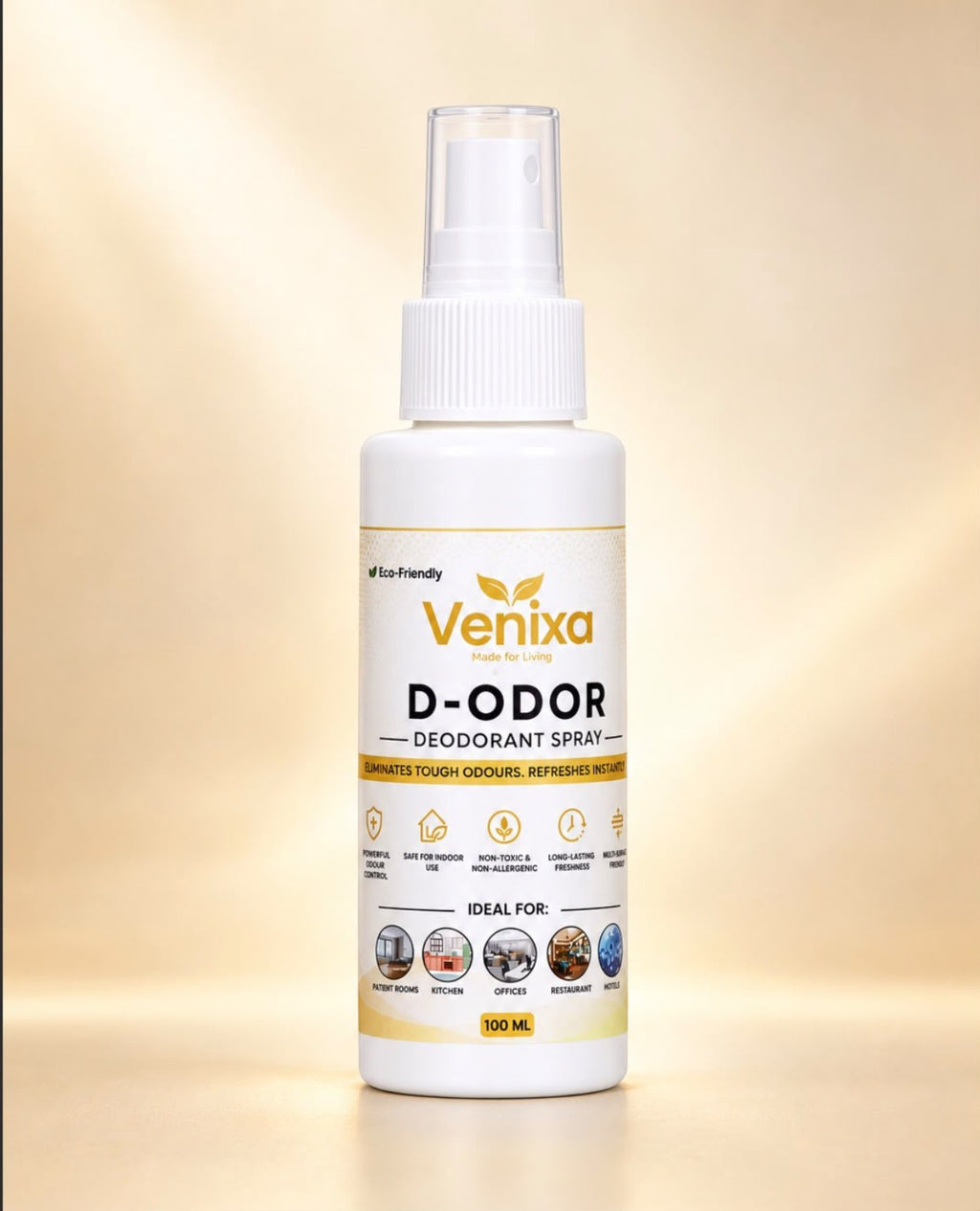 Venixa D-ODOR orange variant deodorant spray 100 ml