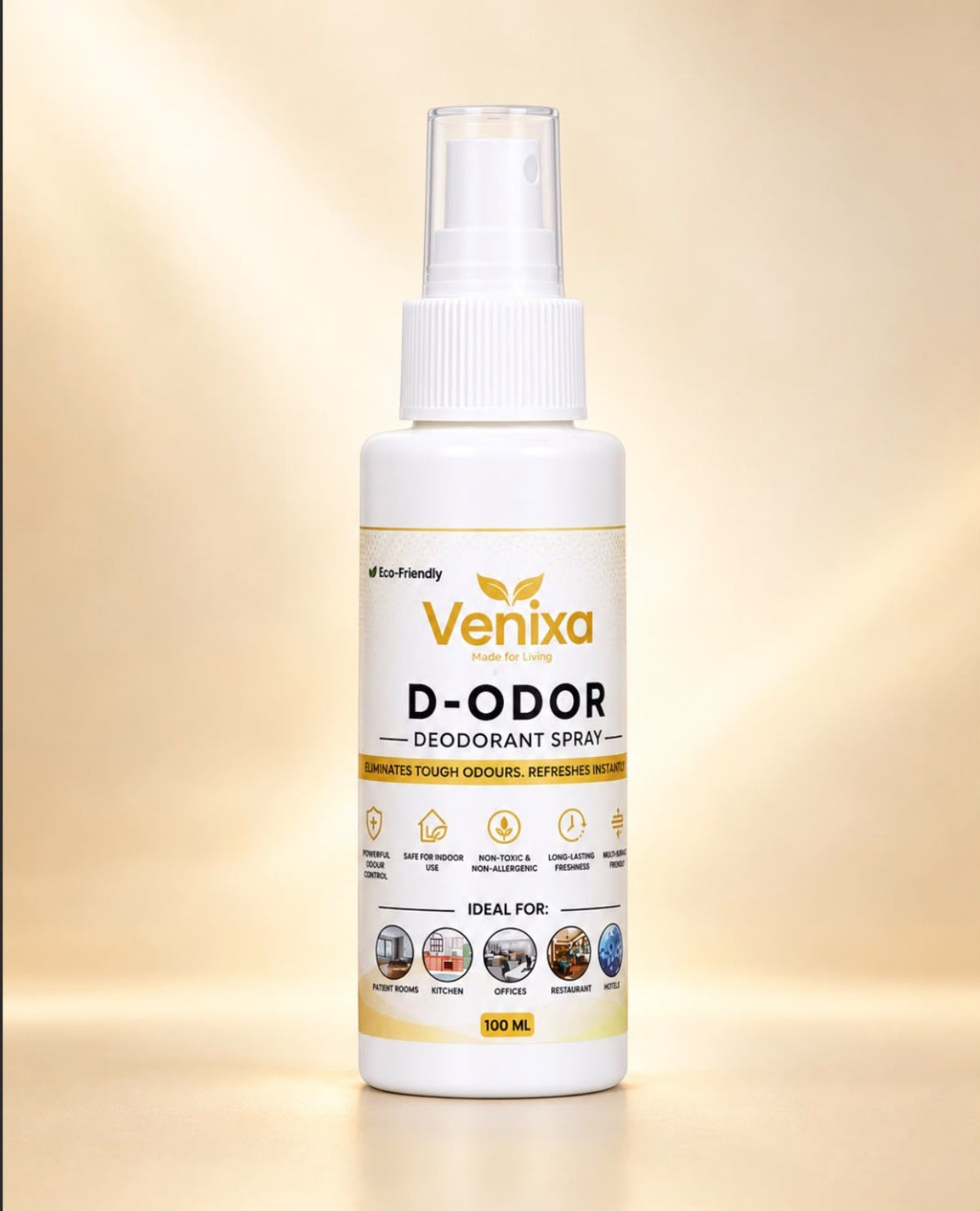 Venixa D-ODOR orange variant deodorant spray 100 ml