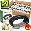 Stainless steel garlic press wholesale bundle of 50 pieces