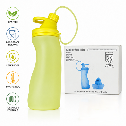 Foldable Silicone Water Bottle | Softibuy