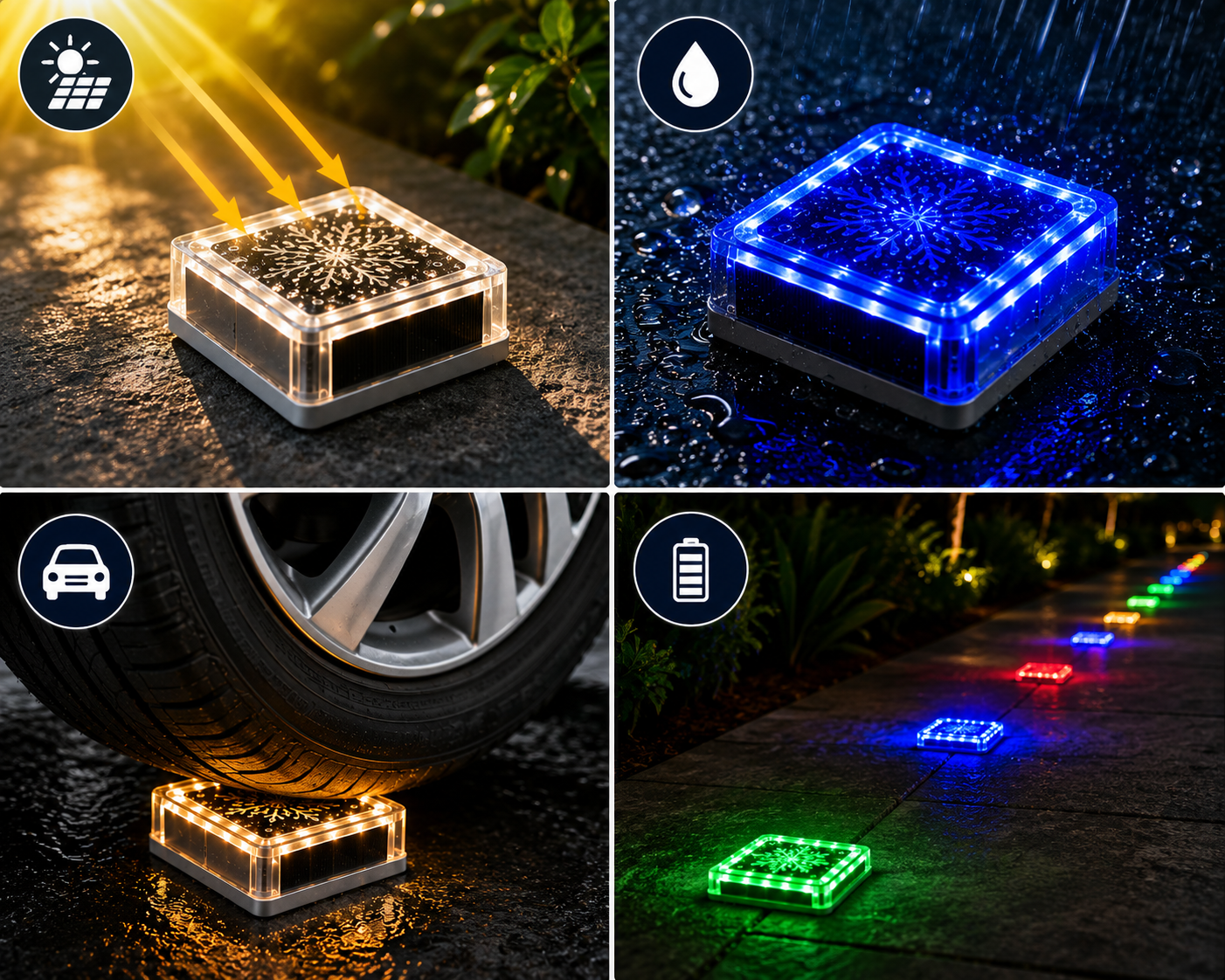 Solar LED Bricks