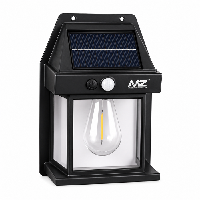 MZ Solar Motion Sensor Wall Lamp