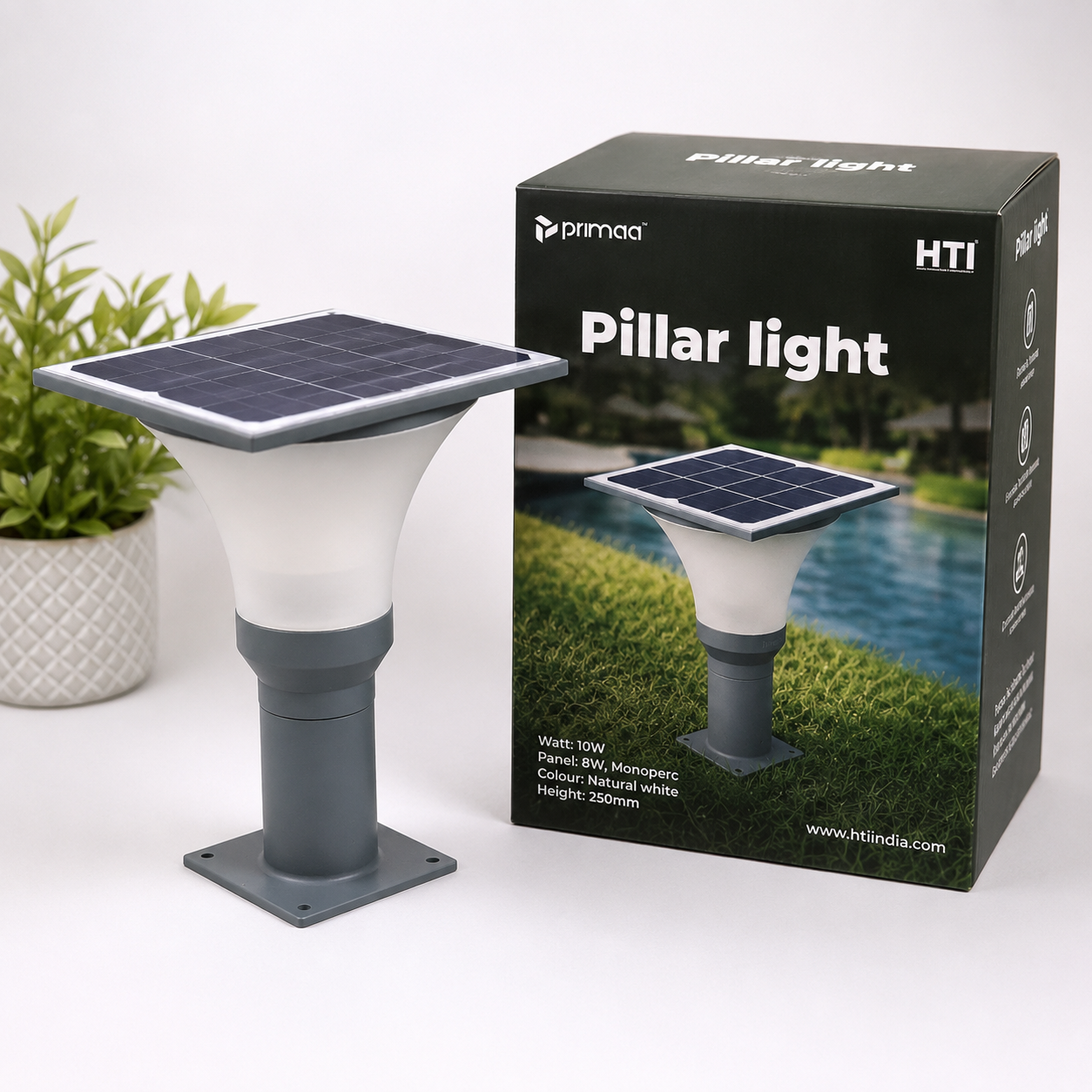 Primaa Solar Pillar Light