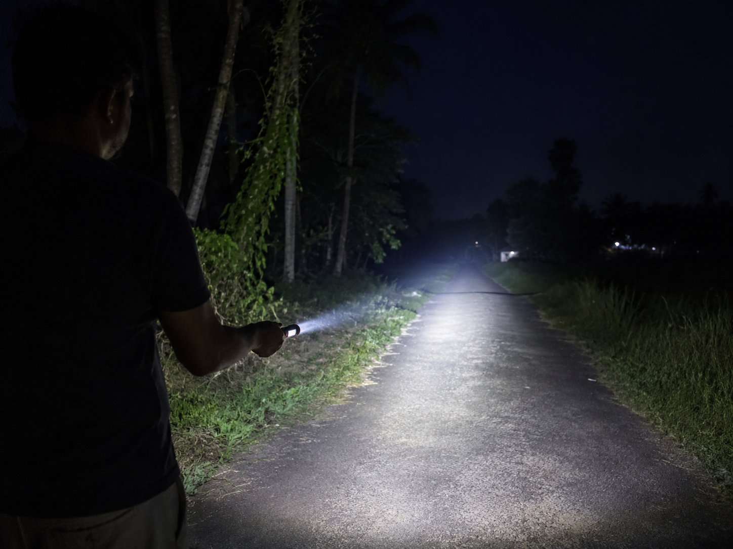 100W USB Rechargeable LED Torch – Product Description