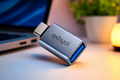 Ashyai USB-C to USB-A 3.2 OTG Adapter (10Gbps High-Speed Data Transfer & 3A Fast Charging)