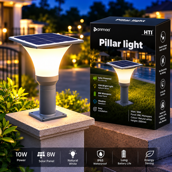 Primaa Solar Pillar Light