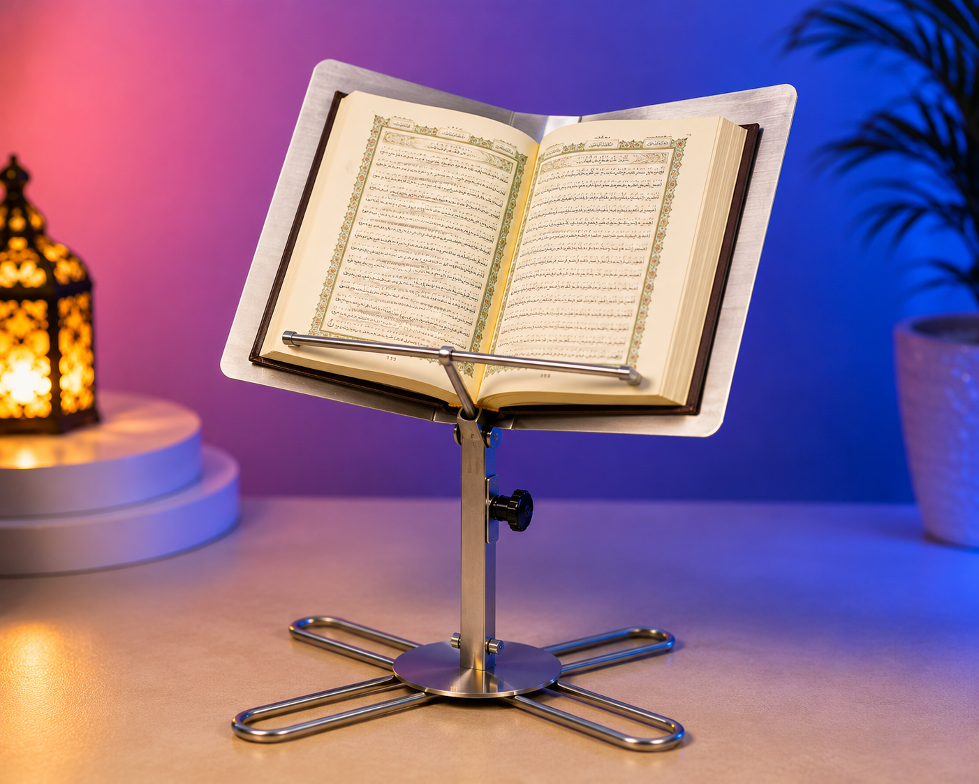 Stainless Steel Book Reading Stand small
