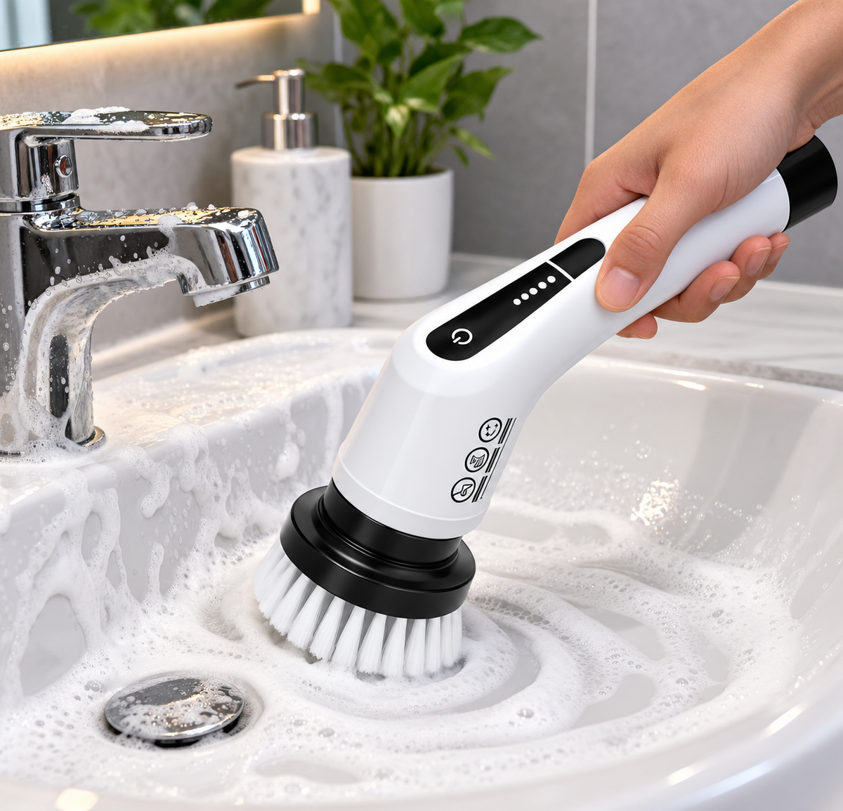 9-in-1 Electric Cleaning Brush