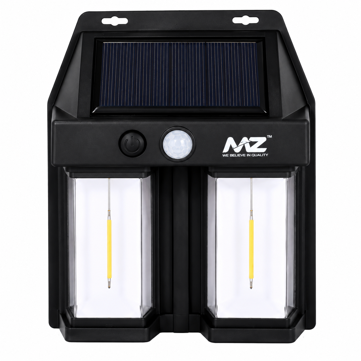 MZ M994 Solar Motion Sensor Wall Lamp – Dual LED Outdoor Security Light
