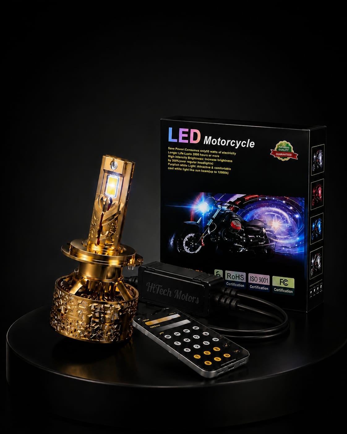 HITECH MOTORS LED CAR Headlight Bulb – Product Description