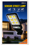 Solar Sensor Street Lamp - Motion Sensor LED Outdoor Light with Remote Control