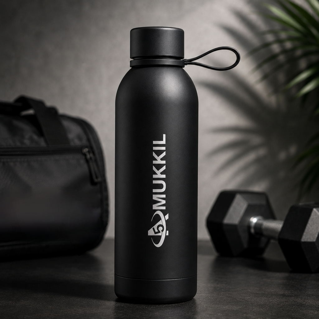 5MUKKIL 500ml Stainless Steel Vacuum Insulated Water Bottle