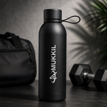 5MUKKIL 500ml Stainless Steel Vacuum Insulated Water Bottle