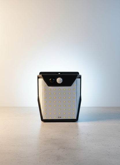 99 LED Solar Sensor Wall Light – PIR Motion Sensor | 3 Lighting Modes | IP65 Waterproof