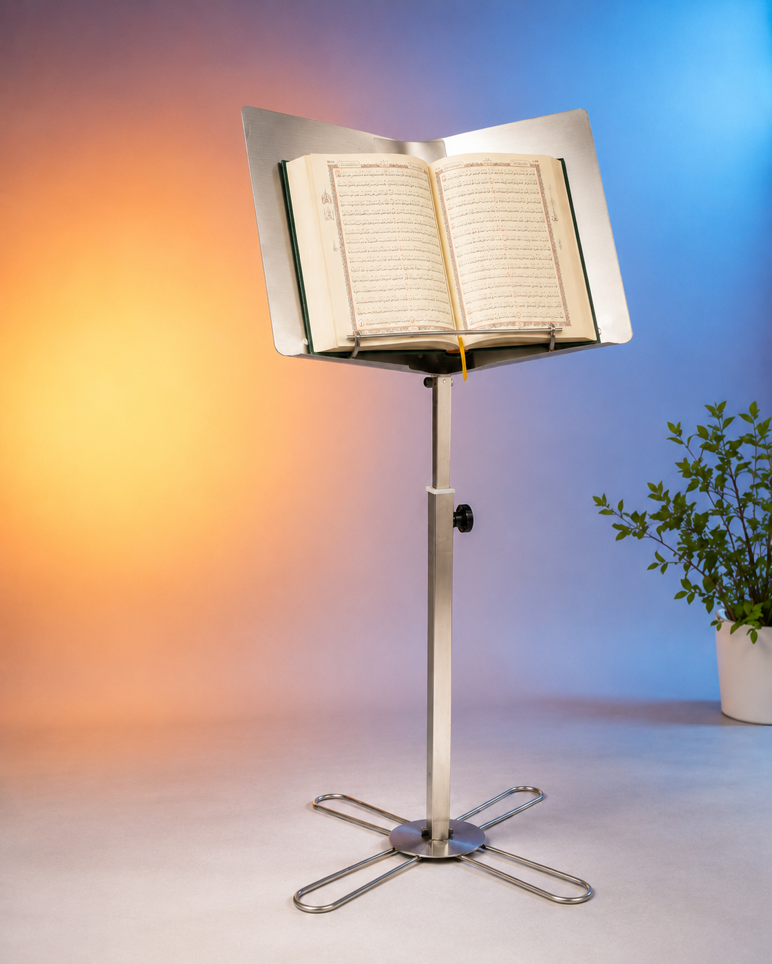Stainless Steel Book Reading Stand – Large (XL)