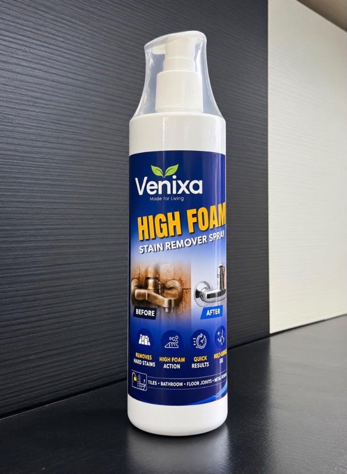 Venixa High Foam Stain Remover Spray bottle