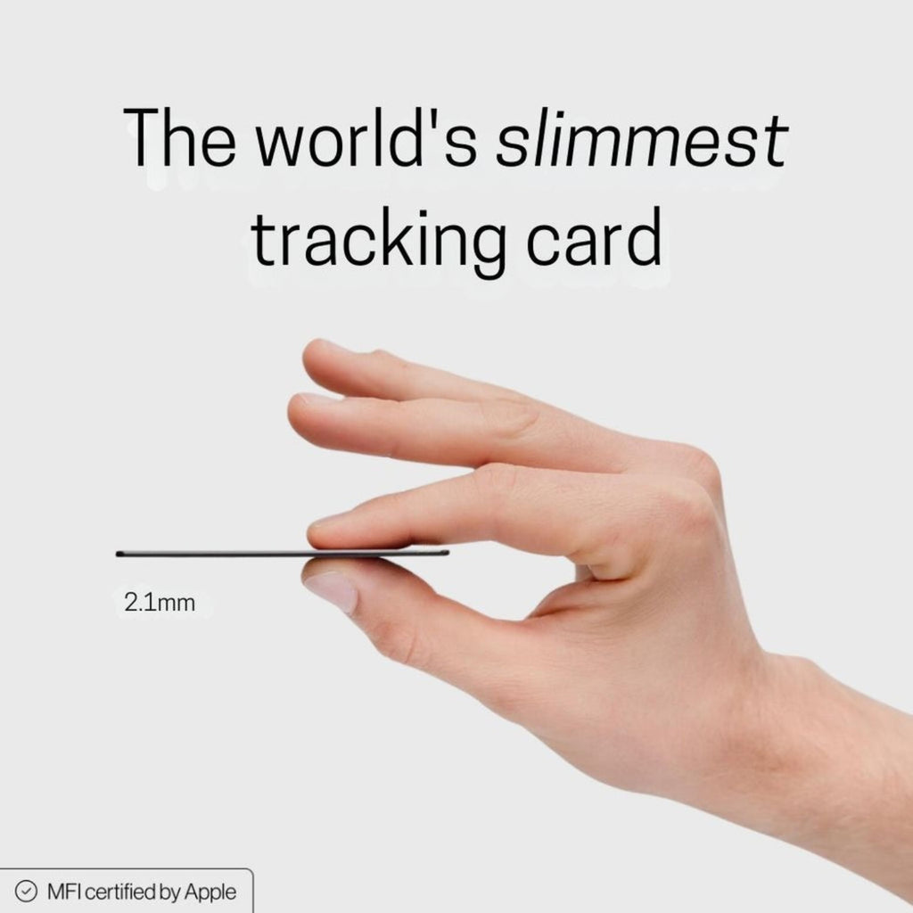 WaveKey ultra-slim 2.1mm tracking card